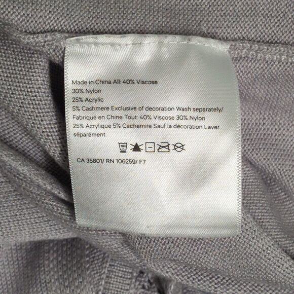 Lululemon Back to Balance Open Back Lavender Cashlu Knit Sweater M/L - Picture 6 of 7